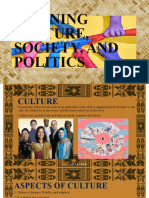 Defining Culture Society and Politics 1