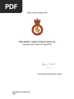 Uk Army Cadet Force Manual 2005