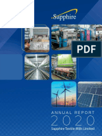 Annual Report: Sapphire Textile Mills Limited