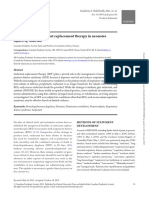 Guidelines For Surfactant Replacement Therapy in Neonates