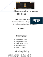 C Programming Slides 03 (Fall 2021)