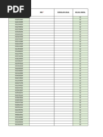 Template Excel Siswa MA