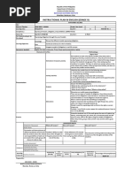 Instructional Plan in English (Grade 9) : Republic of The Philippines Division of Cebu Province Binaobao, Bantayan, Cebu