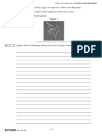 Cells and Organisation Higher Practice Exam Questions