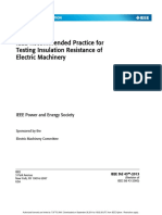 Ieee 43 2013 - Recommended Practice For Testing Insulation Resistance of