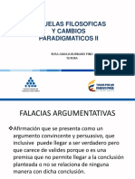 Clas 4 ESCUELAS FILOSOFICAS Y CAMBIOS PARADIGMATICOS II