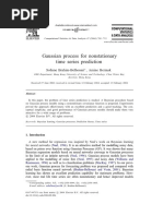 Gaussian Process For Nonstationary Time Series Prediction: So$ane Brahim-Belhouari, Amine Bermak