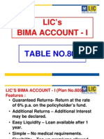 Bima Account I - 805