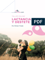 Destete y Lactancia