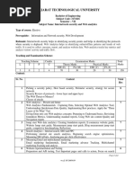 Gujarat Technological University: W.E.F. AY 2018-19