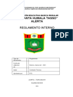 Modelo de Reglamento Interno 2021