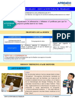 Ix Experiencia de Aprendizaje - Act 2 - 1 y 2 Grado