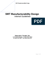 SMT Manufacturability Design Guidelines