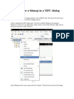 How To Draw A Bitmap in A MFC Dialog Window