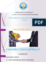 Construction Contract