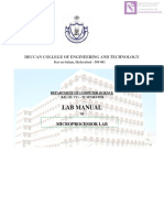 Lab Manual: Deccan College of Engineering and Technology