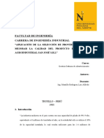 Informe - Selección de Proveedores