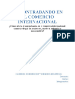 Cómo Afecta El Contrabando en El Comercio Internacional