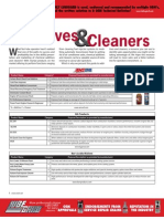 2011 Guide To Additives & Cleaners