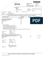 Resultados Examen de Sangre