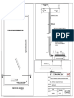 Detalle de Montante ESC 1/25 de Evacuacion Pluvial: E.T. Coringpaz Sac