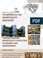 Ergonomics and Facilities PLANNING For The Hospitality Industry