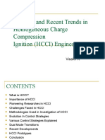 Progress and Recent Trends in Homogeneous Charge Compression