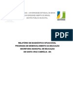 Relatorio de Diagnostico Situacional Programa Da Educacao Basica