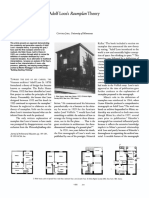 Adolf Loos's Raumplan Theory