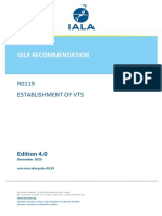 Iala Recommendation: R0119 Establishment of Vts