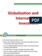 Globalization and International Investment