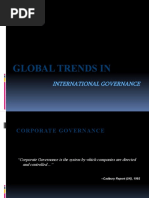 Global Trends In: International Governance