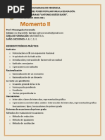 Guía Complementaria 3er Año. Matemática Ii Momento