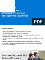 M365 Business Premium Advanced Security and Management Capabilities Deck