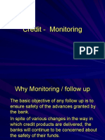 Credit - Monitoring