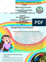 Preguntas Montessori.