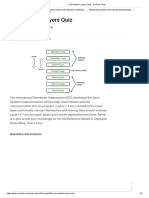 OSI Network Layers Quiz - ProProfs Quiz