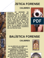 Calibres y Clasificación de Armas de Fuego