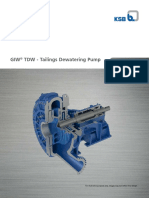 GIW TDW - Tailings Dewatering Pump: For Illustrative Purposes Only. Images May Not Reflect Final Design