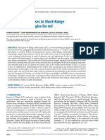 Attacks and Defenses in Short-Range Wireless Technologies For IoT