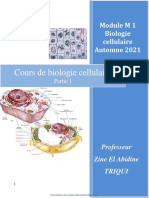 Cours de Biologie Cellulaire Partie 1