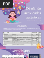 Presentación Actividades Auténticas