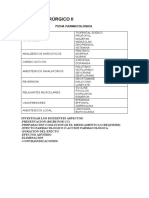 Medicamentos Anestesicos para Realizar Ficha Farmacologica Emqii