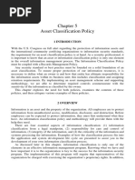 Assest Classification Policy