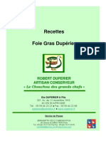 Recettes Foie Gras Duperier Oct05