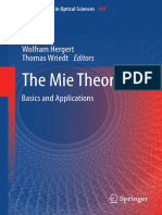 The Mie Theory - Basics and Applications