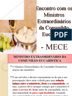 Formacao Ministros Extraordinarios Comunhao Eucaristica