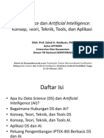 Data Science Dan Artificial Intelligence:: Konsep, Teori, Teknik, Tools, Dan Aplikasi