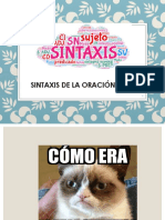 Presentación Apuntes Sintaxis