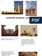 SUNEHRI MOSQUE, LAHORE Ali Azhar 03